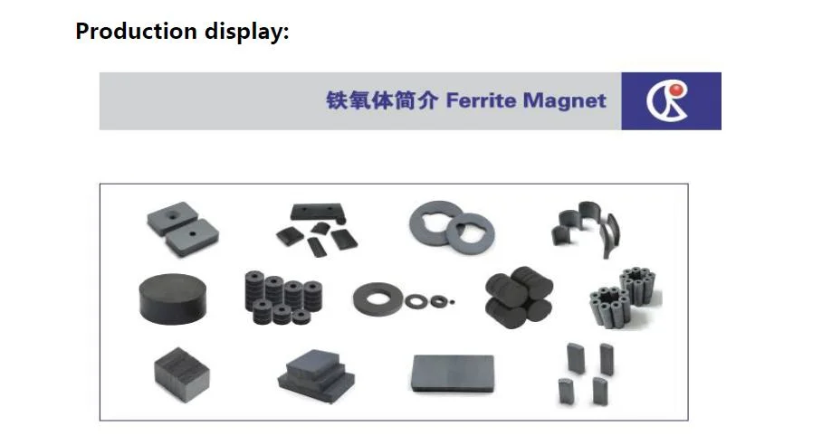 Y30-Y35 Large Ring Permanent Ferrite Magnet for Speaker