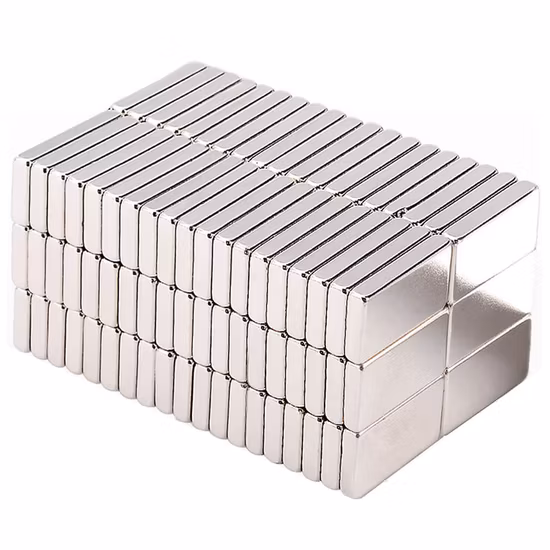 Fábrica de imanes de neodimio NdFeB sinterizado permanente de bloque fuerte N35 para herramienta/juguete/equipo/caja de regalo