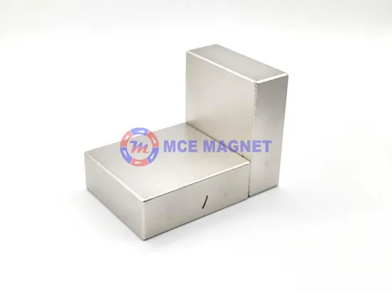 Imanes de bloque de samario cobalto SmCo5 para motor